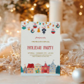 フェスティバルホリデーパーティー招待状 招待状