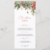 フェスティバルホリデーパーティー メニュー (正面)