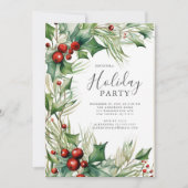 フェスティバルホリデーパーティー 招待状 (正面)