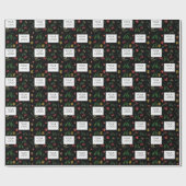 フェスティバルホリデービジネス会社ロゴブランド ラッピングペーパー (フラット)