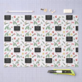 フェスティバルホリデービジネス会社ロゴブランド 薄葉紙 (クラフト)