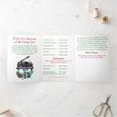 フェスティバルホリデーピアノリサイタル 三つ折りプログラム (内部)