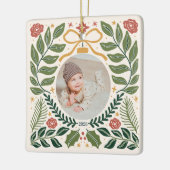 フェスティバルホリデーフォトセラミックスオーナメント セラミックオーナメント (左)