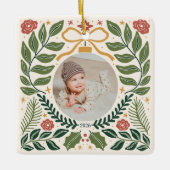 フェスティバルホリデーフォトセラミックスオーナメント セラミックオーナメント (正面)