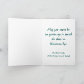 フェスティバルホリデーフォレストフォールドホリデーカード シーズンカード (内部)