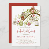 フェスティバルホリデーフールズフローラリハーサルディナー 招待状 (正面/裏面)