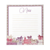 フェスティバルホリデープレゼント ノートパッド (正面)