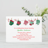 フェスティバルホリデーベビーシャワー 招待状 (スタンド正面)