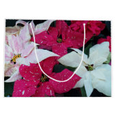 フェスティバルホリデーポインセティアスフローラ ラージペーパーバッグ (裏面)