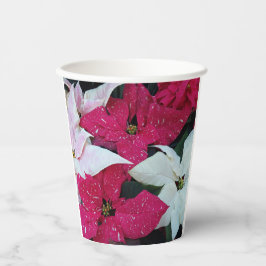 フェスティバルホリデーポインセティアスフローラ 紙コップ