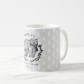 フェスティバルホリデーポーラベアエッチングファミリーモノグラム コーヒーマグカップ (正面右)