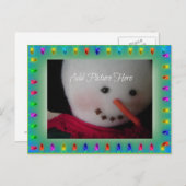 フェスティバルホリデーライトフォトカード シーズンポストカード (正面/裏面)