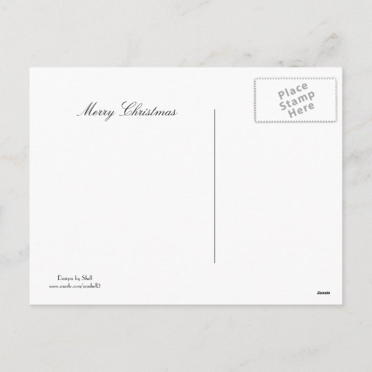 フェスティバルホリデーライトフォトカード シーズンポストカード (裏面)