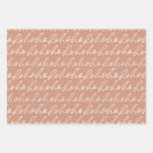 フェスティバルホリデーラッピング紙シート ラッピングペーパーシート (正面2)