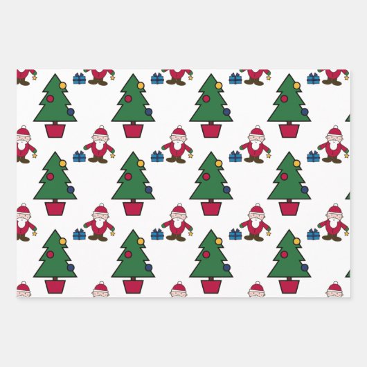 フェスティバルホリデーラッピング紙 ラッピングペーパーシート (正面)