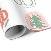 フェスティバルホリデー引用文&イメージクリスマスパターン ラッピングペーパー (ロールコーナー)