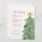 フェスティバルホリデー応援クリスマスパーティー 招待状 (正面)