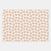 フェスティバルホリデー応援コージーウィンターワンダーランド ラッピングペーパーシート (正面3)