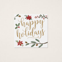 フェスティバルホリデー結婚式招待状名プレートカード