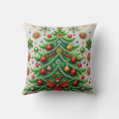 フェスティバルホリデー装飾用クッション刺繍デザイン クッション (裏面)