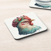 フェスティバルホリデー/クリスマスチキンコースター コースター (左側)