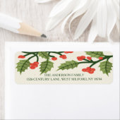 フェスティバルホリークリスマス住所 シール (インサイチュ)