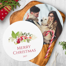 フェスティバルホリーベリーとエバーグリーンウォーター色