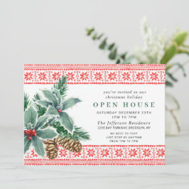 フェスティバルホリーベリークリスマスホリデーオープンハウス 招待状