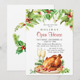 フェスティバルホリーベリークリスマスホリデーオープンハウス 招待状