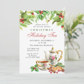 フェスティバルホリーベリークリスマスホリデーティーパーティー 招待状 (スタンド正面)