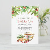 フェスティバルホリーベリークリスマスホリデーティーパーティー 招待状 (スタンド正面)