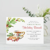 フェスティバルホリーベリークリスマスホリデーブランチ 招待状 (スタンド正面)