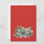 フェスティバルホリーベリーブランチホリデークリスマスパーティー 招待状 (裏面)