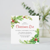 フェスティバルホリーベリーホリデークリスマスイブパーティー 招待状 (スタンド正面)
