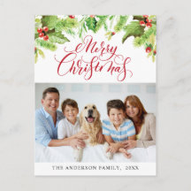 フェスティバルホリーベリーメリークリスマスホリデーフォト