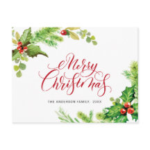 フェスティバルホリーベリーメリークリスマスホリデー