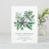 フェスティバルホリーベリー3 PHOTOクリスマスグリーティング シーズンカード (スタンド正面)