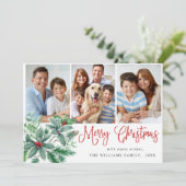 フェスティバルホリーベリー5 PHOTOクリスマスグリーティング シーズンカード (スタンド正面)