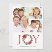 フェスティバルホリーリースクリスマスグリーティング3 PHOTO シーズンカード (正面)