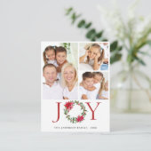 フェスティバルホリーリースクリスマスグリーティング3 PHOTO シーズンポストカード (スタンド正面)