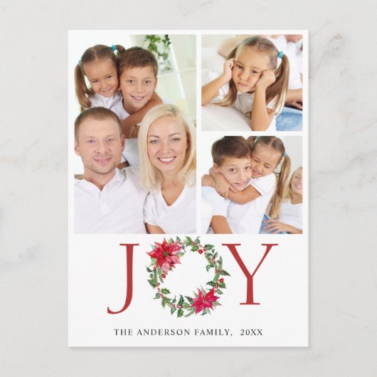 フェスティバルホリーリースクリスマスグリーティング3 PHOTO シーズンポストカード (正面)