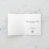 フェスティバルホリーリースクリスマスグリーティ企業のング シーズンカード (内部)