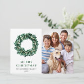 フェスティバルホリーリースクリスマス4 PHOTO Greeting シーズンカード (スタンド正面)