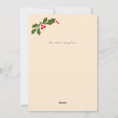 フェスティバルホリーワンフォト付きホタテのフレーム シーズンカード (裏面)