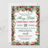 フェスティバルホリー縁どスクリスマパーティー 招待状 (正面)