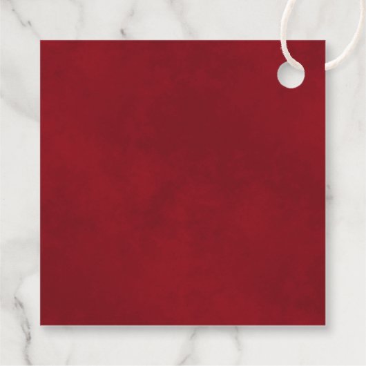 フェスティバルホリー&パインとフォトメリークリスマス フェイバータグ (裏面)