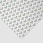 フェスティバルホリ離れーとベリーのクリスマスパターン 薄葉紙 (詳細)