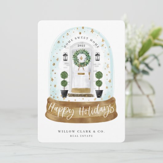 フェスティバルホワイトウォーターカラードアスノーグローブビジネス シーズンカード (スタンド正面)