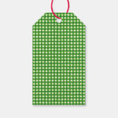 フェスティバルホワイトエレファントメリークリスマスギフトラベル ギフトタグ (裏面)