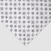 フェスティバルホワイトスノーフレーククリスマスパターン 薄葉紙 (詳細)